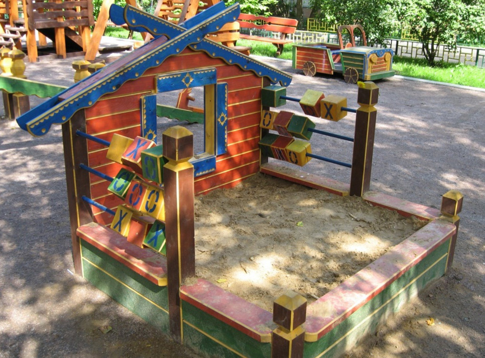 песочница для детской площадки