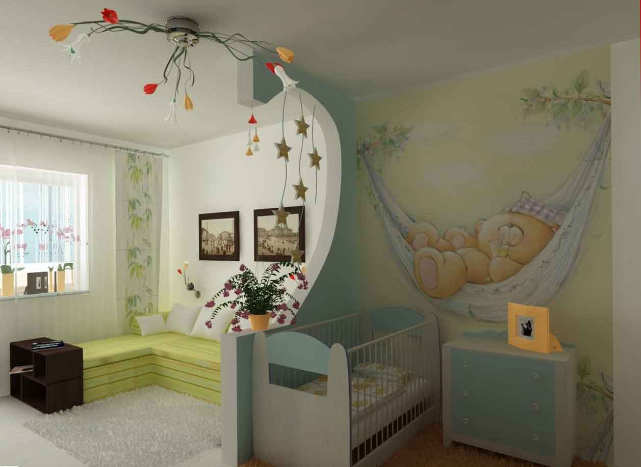 оформление детской комнаты