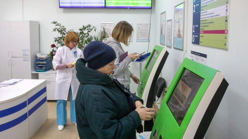 Собянин открыл новую поликлинику на Дмитровском шоссе в Москве