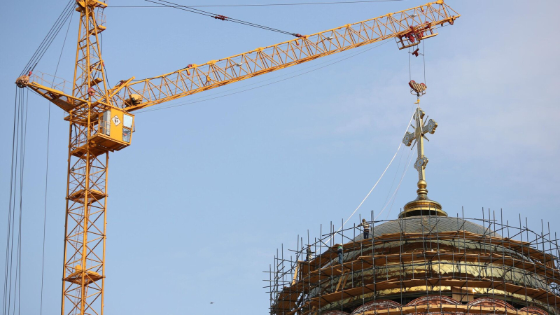 Храм московских строителей планируют сдать в эксплуатацию в 2024 году