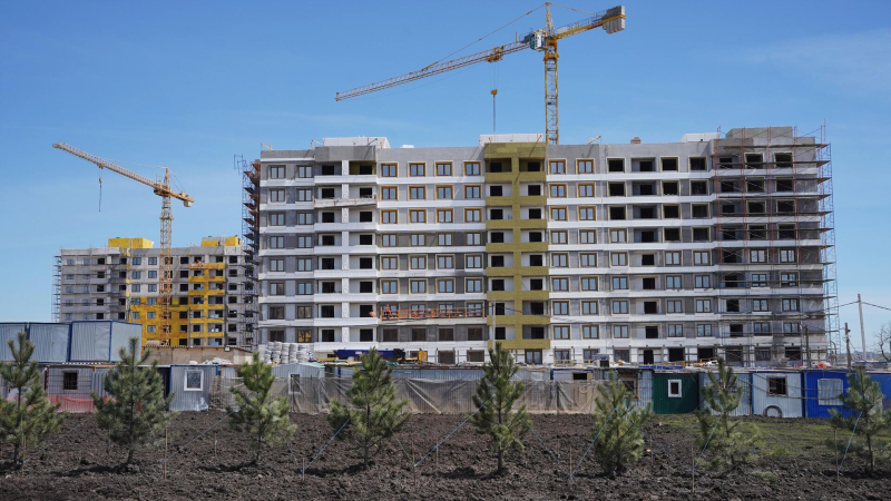 В новых регионах России построят около 4 млн "квадратов" жилья до 2030 года