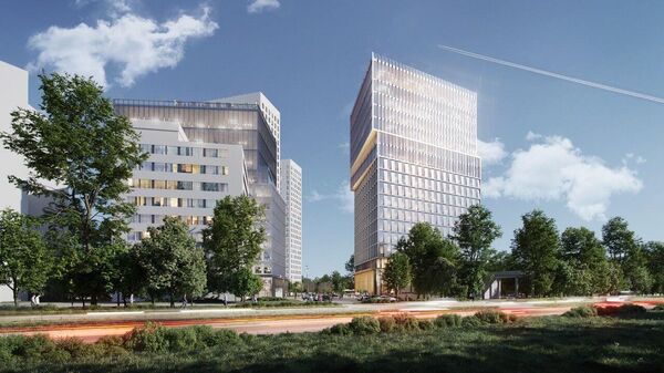 Власти Москвы одобрили облик бизнес-центра от Hutton в Обручевском районе