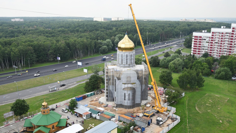 Патриаршее подворье в Мневниках планируют достроить к ноябрю