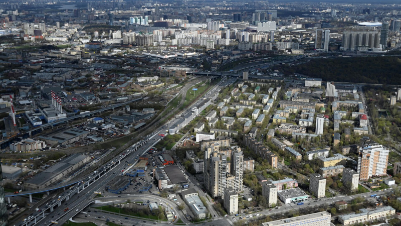 В Москве развивают дорожный каркас "Большого сити"