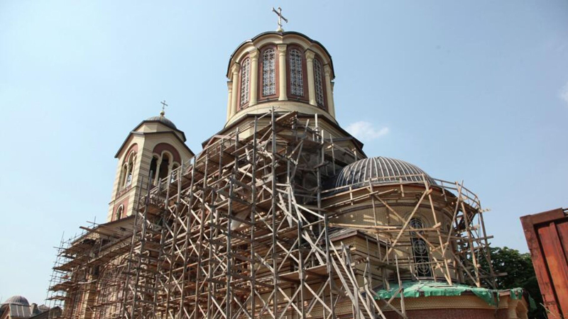 Храм князя Владимира в Тушино с горельефом Рукавишникова откроется 28 июля