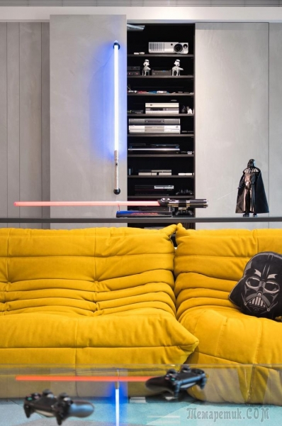 Интерьер квартиры по мотивам «Звёздных войн»