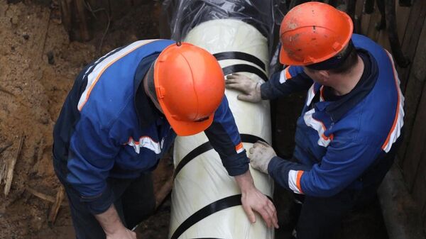 "Мосгаз" строит газопровод для жилого комплекса на западе Москвы