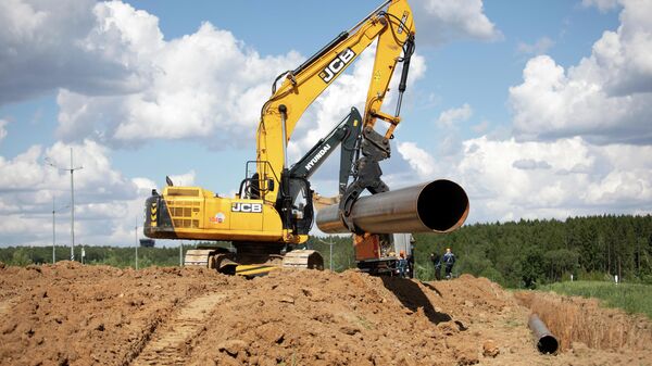 "Мосгаз" строит газопровод в поселении Первомайское в новой Москве