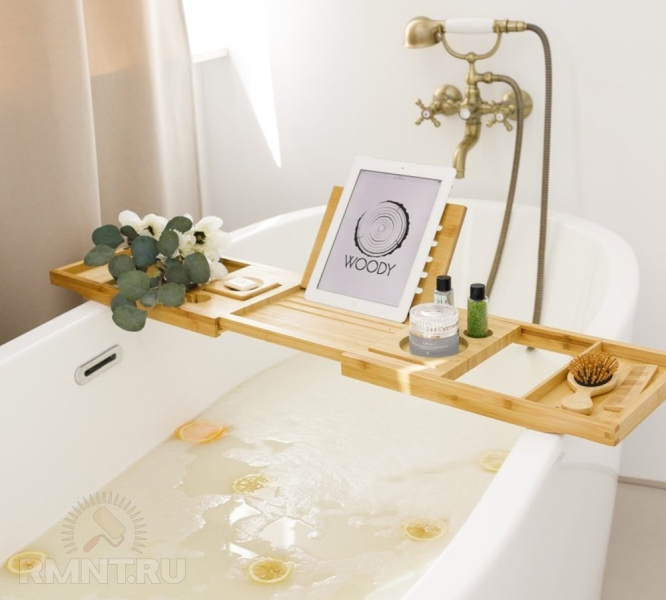Подставки на ванну для повышения комфорта: фотоподборка