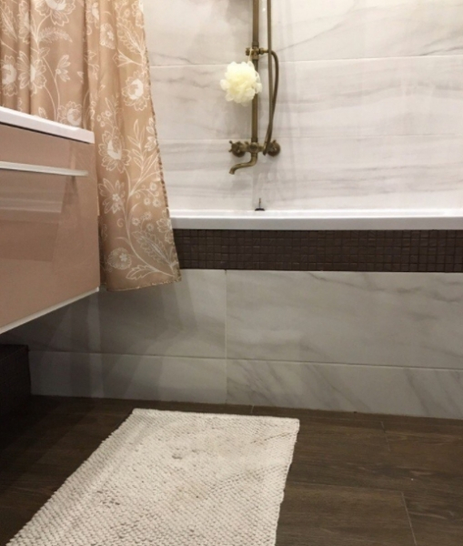 Ванная комната в минималистичном стиле
